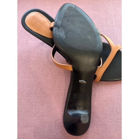 Tony Bianco Daisy Sandals in Tan Como 7.5 With Box Womens Heels - Picture 10 of 15